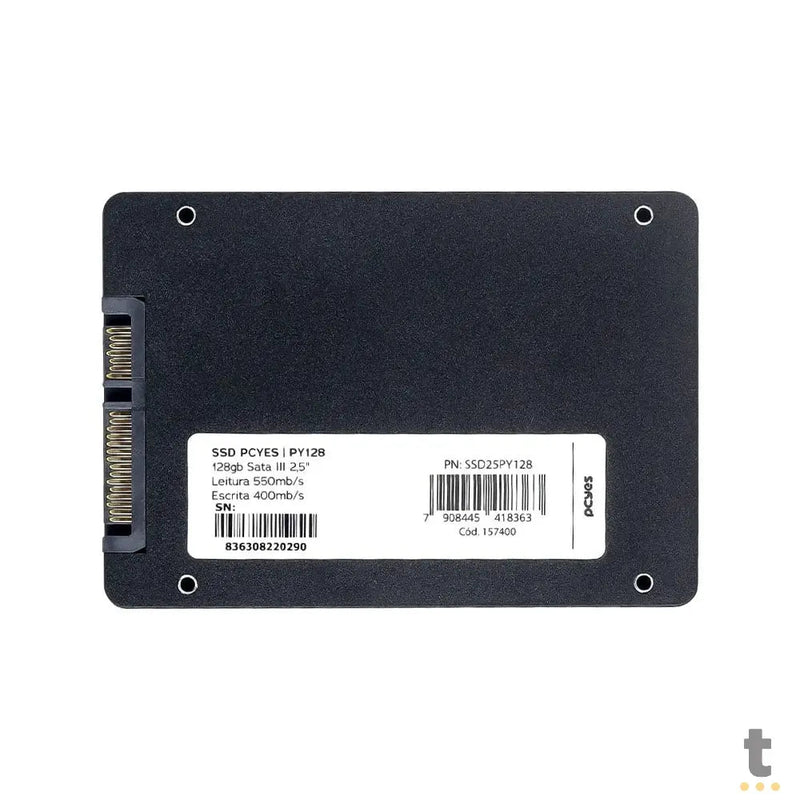 Ssd 120gb (128Gb) PCYes Sata III 2.5" 550Mb/s - SSD25PY128