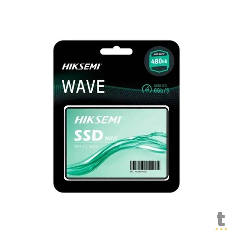 Ssd 480gb Hiksemi Wave 2.5" Sata III 6Gb/s - HS-SSD-WAVE(S)480
