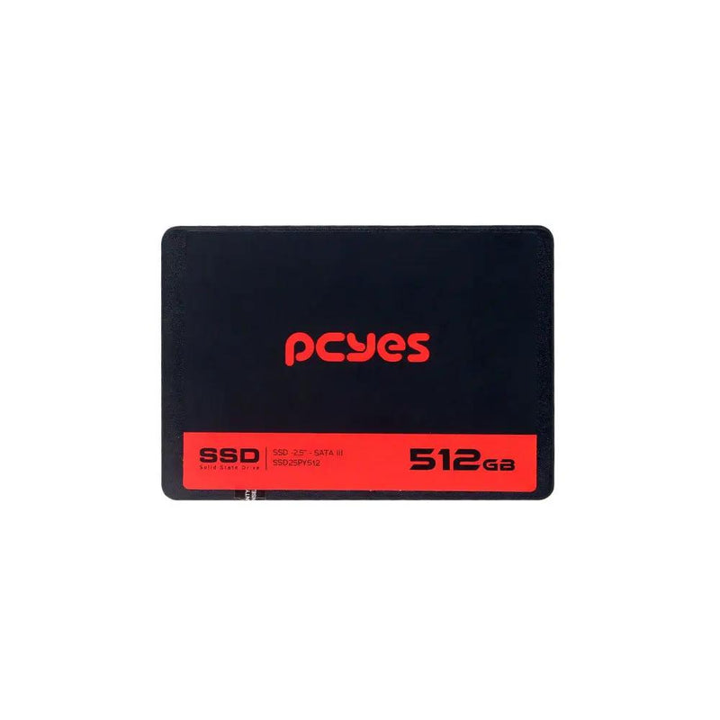 Ssd 480gb (512Gb) PCYes Sata III 2.5" 550Mb/s - SSD25PY512