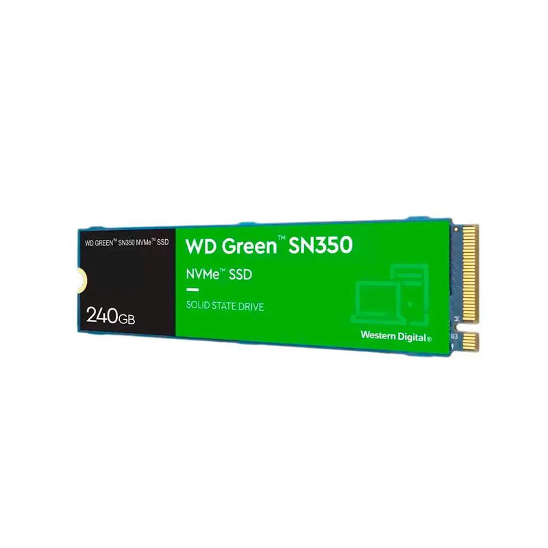 Ssd M.2 240gb Western Digital Green SN350 NVMe PCIe - WDS240G2G0C