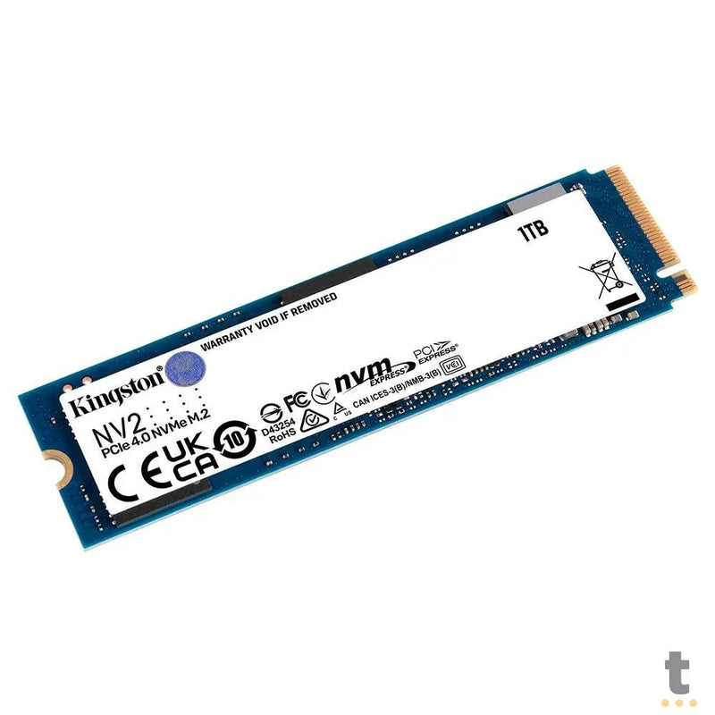 Ssd M.2 NVMe 1Tb (960gb) Kingston 2280 Pci-e 4.0 - SNV2S/1000G