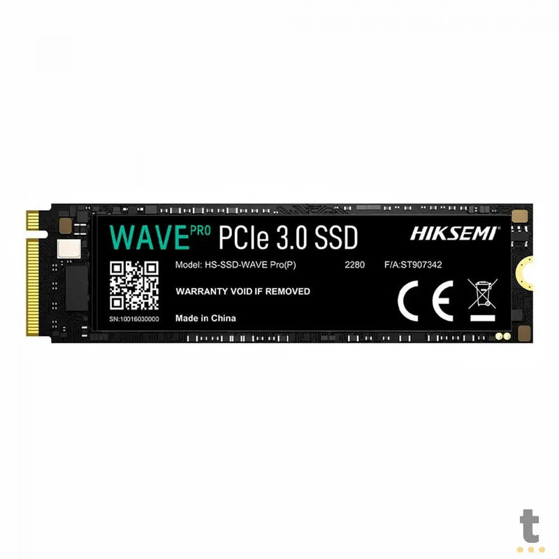 Ssd M.2 NVMe 256gb (240gb) Hiksemi 2280 Wave Pro 3230Mb/s - HS-SSD-WAVE PRO