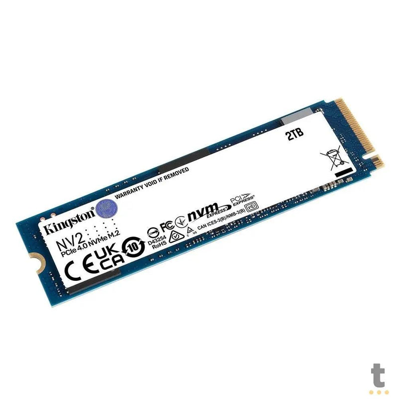 Ssd M.2 NVMe 2Tb (1920gb) Kingston 2280 Pci-e 4.0 - SNV2S/2000G