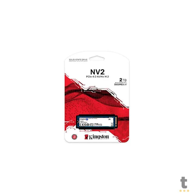 Ssd M.2 NVMe 2Tb (1920gb) Kingston 2280 Pci-e 4.0 - SNV2S/2000G