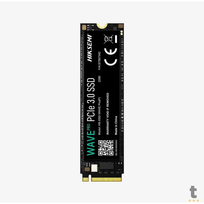 Ssd M.2 NVMe 512gb (480gb) Hiksemi 2280 Wave Pro 3520Mb/s - HS-SSD-WAVE PRO(P)