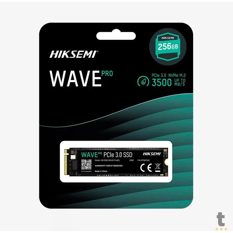 Ssd M.2 NVMe 512gb (480gb) Hiksemi 2280 Wave Pro 3520Mb/s - HS-SSD-WAVE PRO(P)