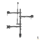 Suporte 4 em 1 Estúdio Setup Stream PCYes P/ Monitor, Microfone, Luz e Câmera - SE-MDS1041