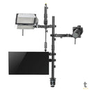 Suporte 4 em 1 Estúdio Setup Stream PCYes P/ Monitor, Microfone, Luz e Câmera - SE-MDS1041