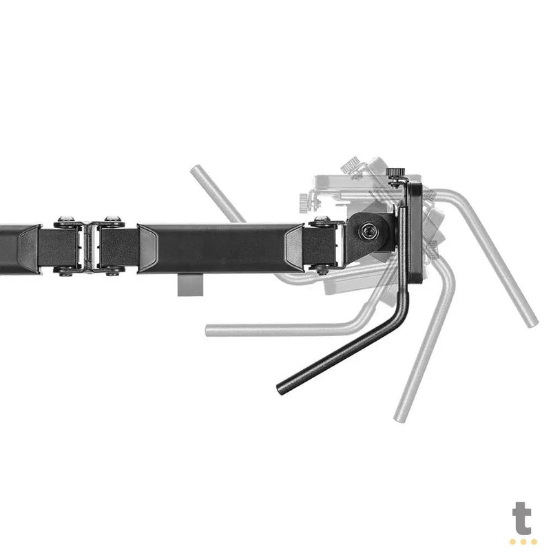 Suporte 4 em 1 Estúdio Setup Stream PCYes P/ Monitor, Microfone, Luz e Câmera - SE-MDS1041