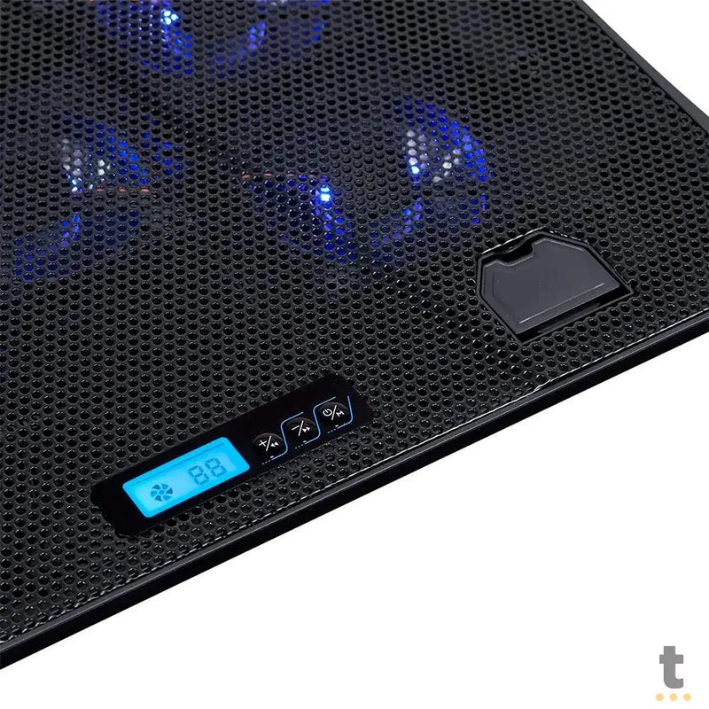 Suporte Base Cooler Para Notebook c/ Ajuste Ice Vinik C/ Led Blue - CN300