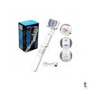 Suporte De Celular Tipo Bastão C/ Estabilizador Anti Vibração para Videos It-Blue Branco - LE-3904