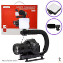 Suporte Estabilizador de Camera Portátil C/ Led Tomate - MTG-1111