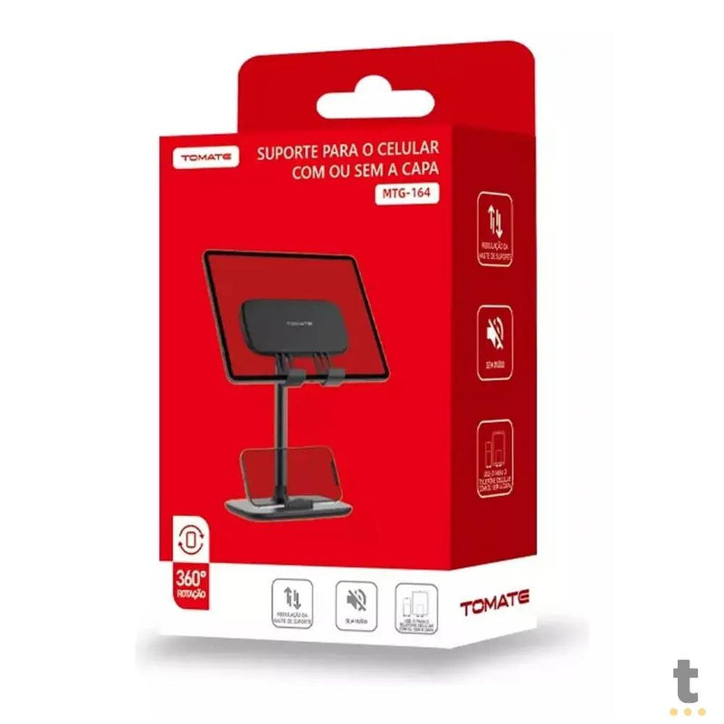 Suporte P/ Smartphone e Tablet Tomate C/ Rotação 360 - MTG-164