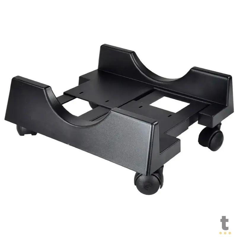 Suporte Para Computador Cpu Ajustável Com Rodinhas