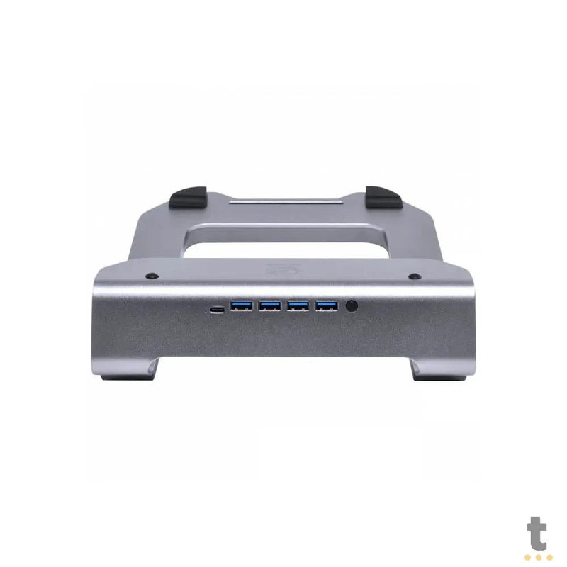 Suporte Para Notebook Gamer PCYes Podium Ate 17,3 Pols RGB C/ Hub  - PASNR01