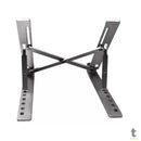 Suporte Retratil Para Notebook Multi Aluminio 6 Niveis de Altura Prata - AC378