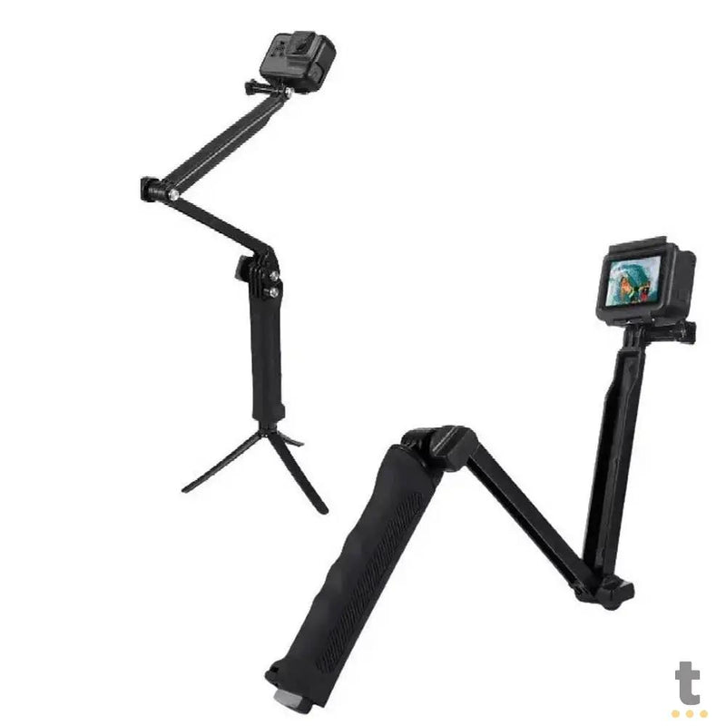 Suporte Tripé Multiuso Dobrável P/ Camera de Ação Tomate - MTG-157