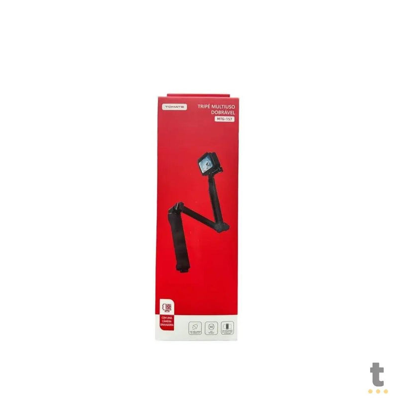 Suporte Tripé Multiuso Dobrável P/ Camera de Ação Tomate - MTG-157