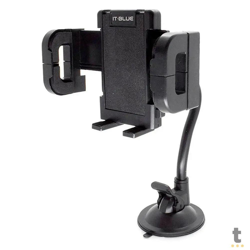 Suporte Veicular p/ Smartphone 3.5 a 6 pols It-Blue - LE-022