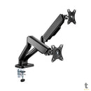 Suporte de Mesa Articulado a Gás para Dois Monitores Fortrek Fk441s 17" a 32" - 81032