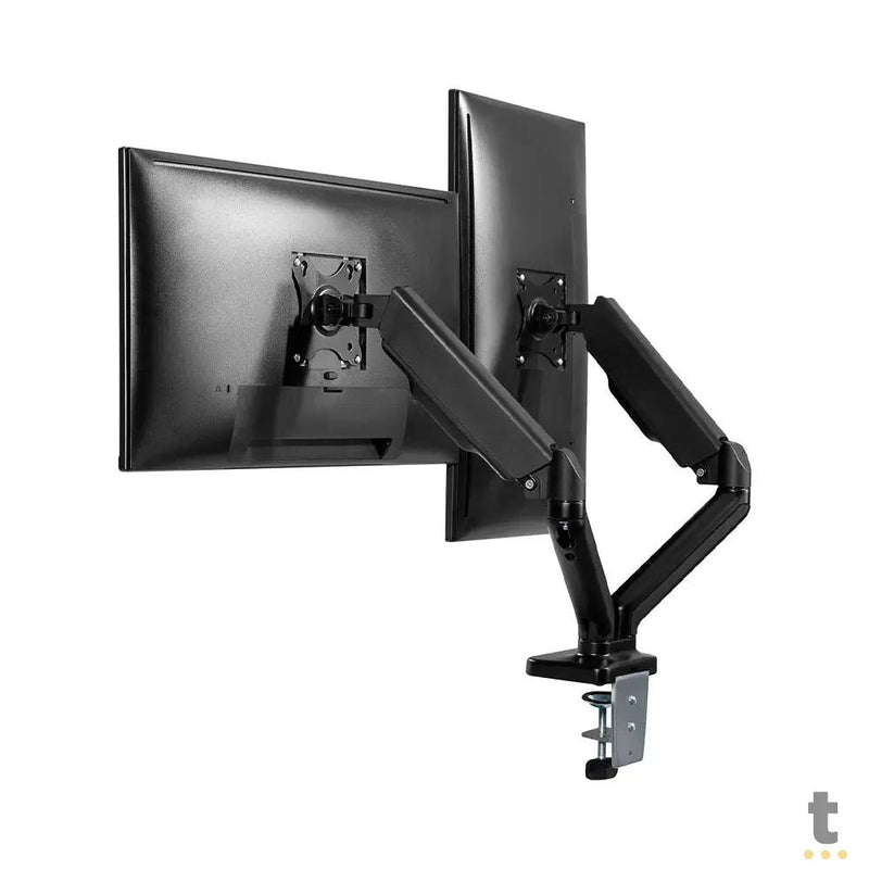 Suporte de Mesa Articulado a Gás para Dois Monitores Fortrek Fk441s 17" a 32" - 81032