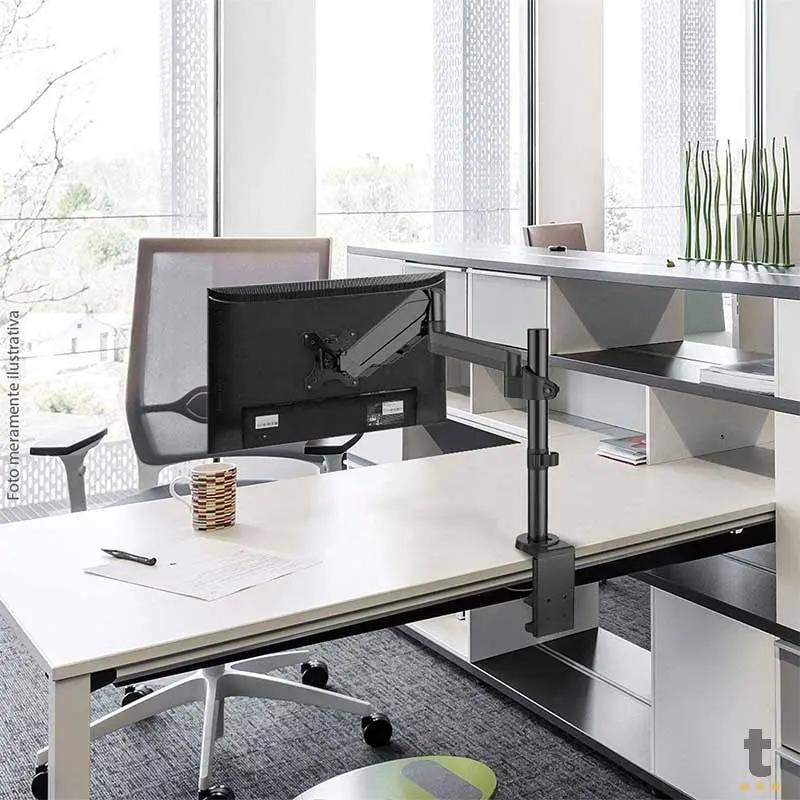 Suporte de Mesa Articulado para Monitor PCYes Vesa 17" a 32" - PLMSM01D