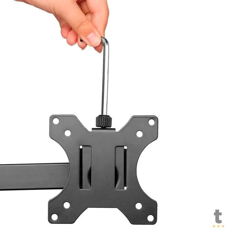 Suporte de Mesa Fixo para Dois Monitores 13" a 32" Articulado Vinik - SM341A