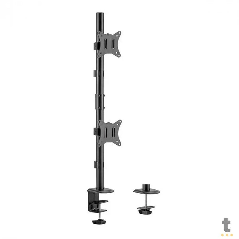 Suporte de Mesa Fixo para Dois Monitores 17" a 32" Vertical Vinik - SMD420B