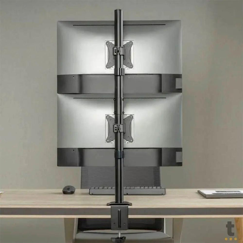 Suporte de Mesa Fixo para Dois Monitores 17" a 32" Vertical Vinik - SMD420B