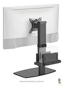 Suporte de Mesa Fixo para Monitor 17" a 32" Vertical PCYes - SMD-100