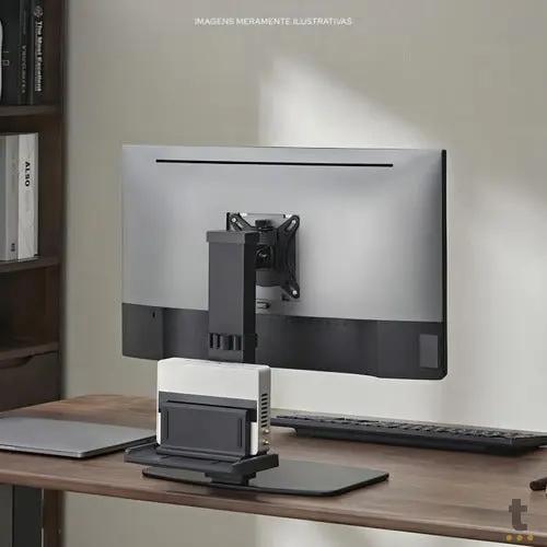 Suporte de Mesa Fixo para Monitor 17" a 32" Vertical PCYes - SMD-100