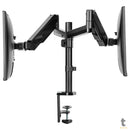 Suporte de Mesa para Dois Monitores PCYes 17" a 32" Vesa 100x100 - PLMSM02B