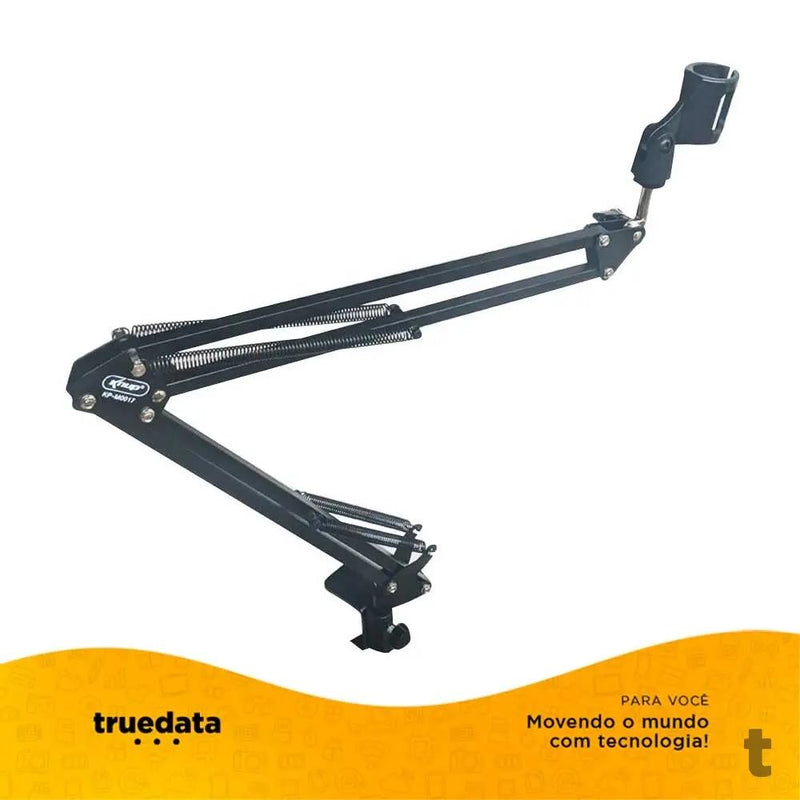 Suporte de Mesa para Microfone Profissional Knup - KP-M0017