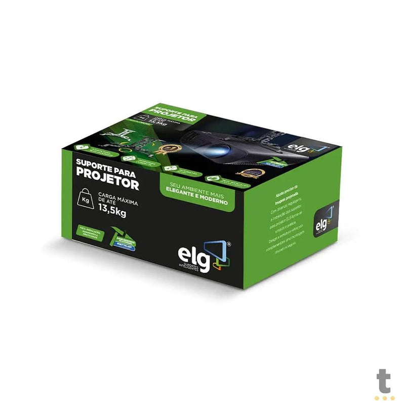 Suporte de Teto Para Projetor ELG Branco - PRO100WH