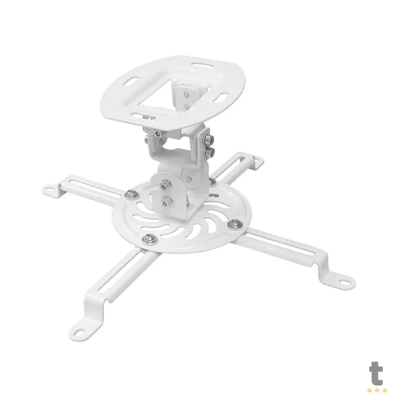 Suporte de Teto Para Projetor ELG Branco - PRO100WH