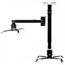 Suporte de Teto Para Projetor Oberon C/ Rotação 180º Preto - OR-SP102