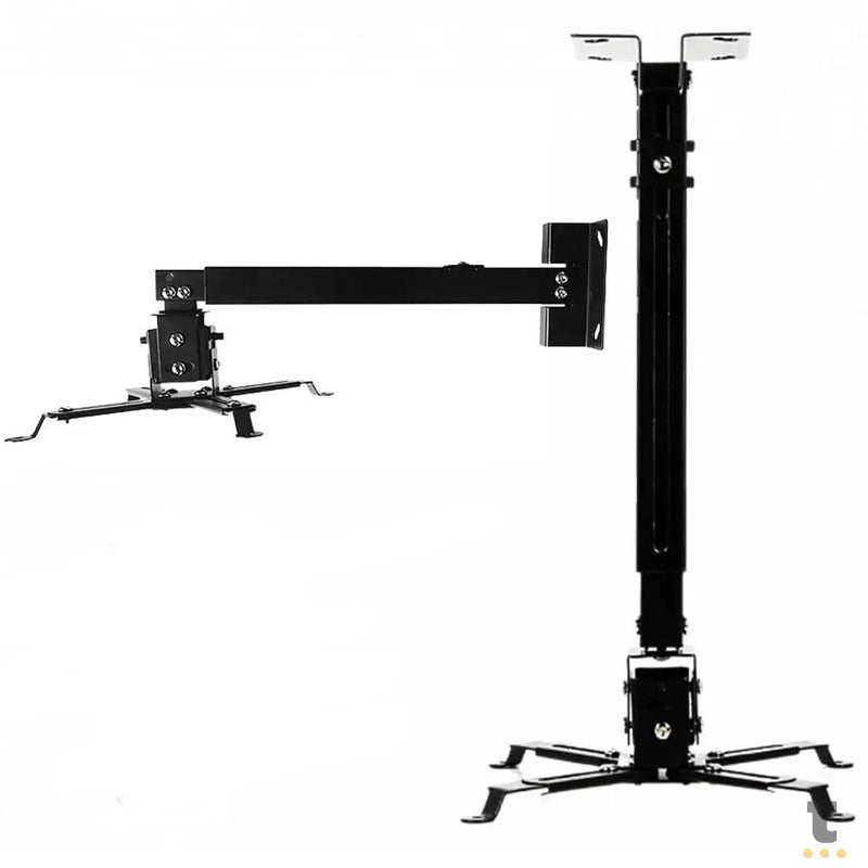 Suporte de Teto Para Projetor Oberon C/ Rotação 180º Preto - OR-SP102