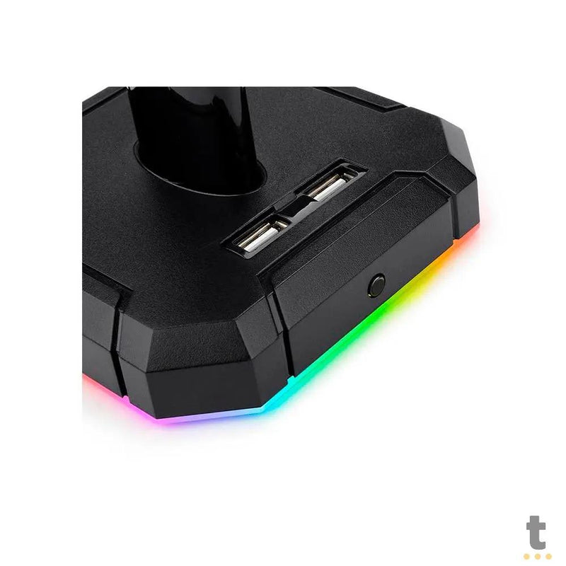 Suporte p/ Headset RGB Redragon Scepter Pro C/ 4 Portas USB - HA300