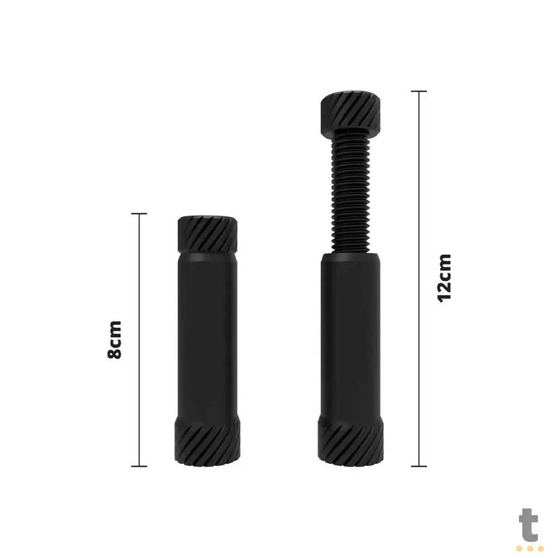 Suporte para Placa de Vídeo Ajustável Vertical Jacked V3 8-12Cm - Preto