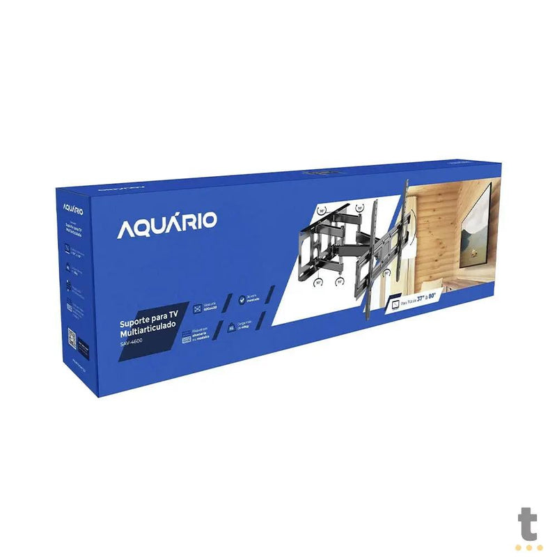 Suporte para TV / Monitor Universal Multiarticulado Aquário SAV-4600 37" a 80" Pols - 83441