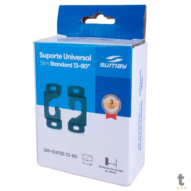 Suporte para TV e Monitor Universal Fixo Sumay - SM-SUFSS 13/80