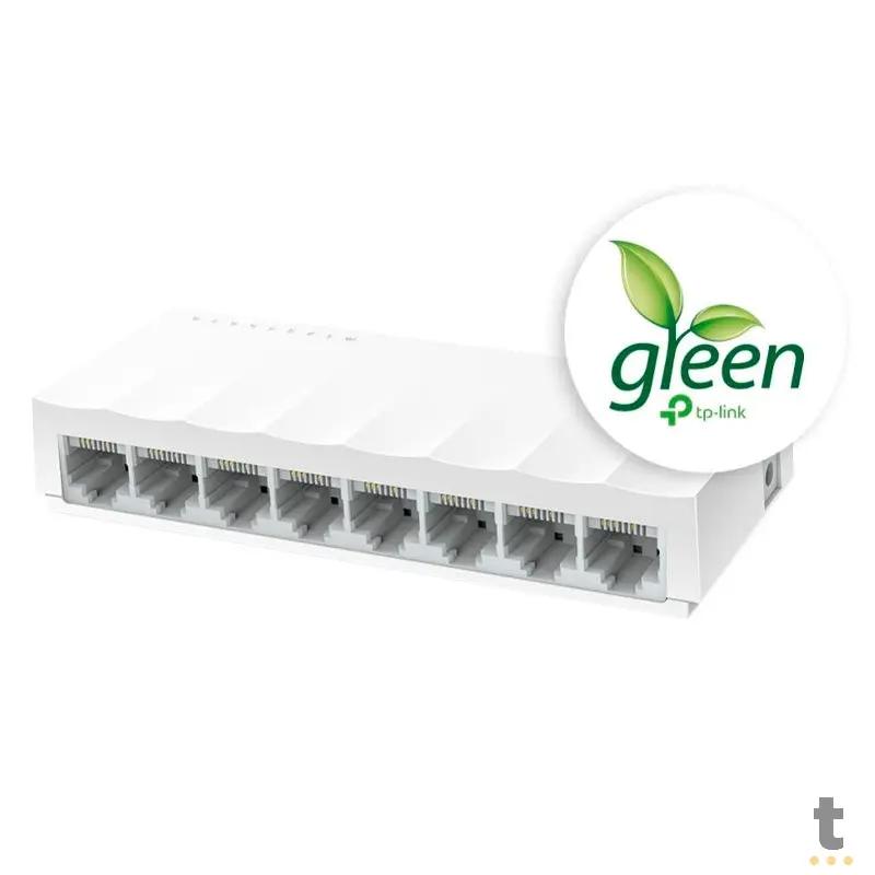 Switch 08 Portas Fast Ethernet 10/100 Mbps Tp-Link - LS1008