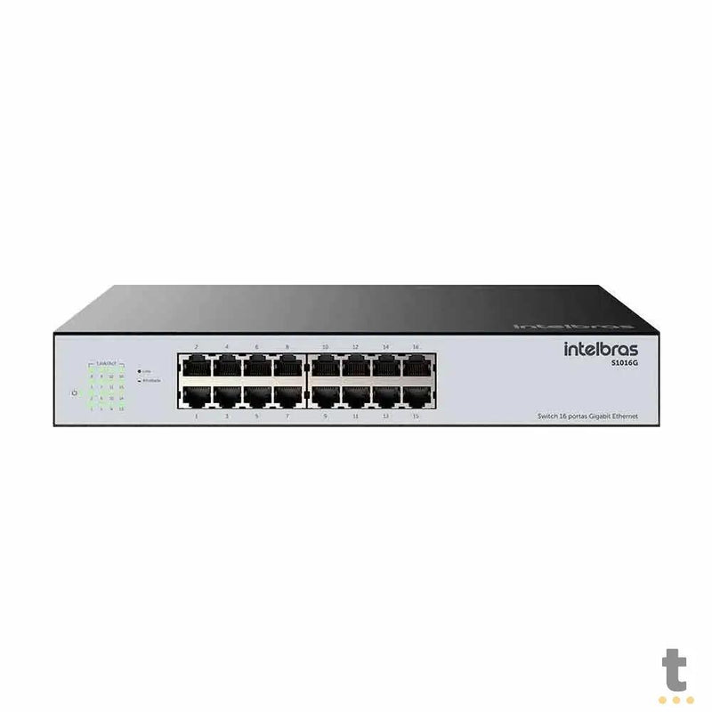 Switch 16 Portas Gigabit 10/100/1000 Mbps Intelbras - 4760082