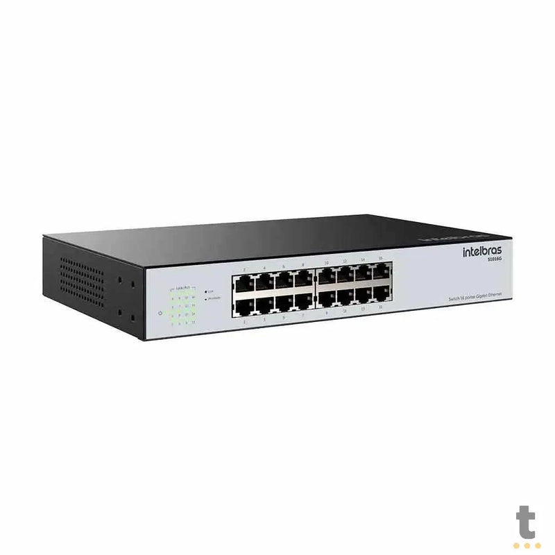 Switch 16 Portas Gigabit 10/100/1000 Mbps Intelbras - 4760082