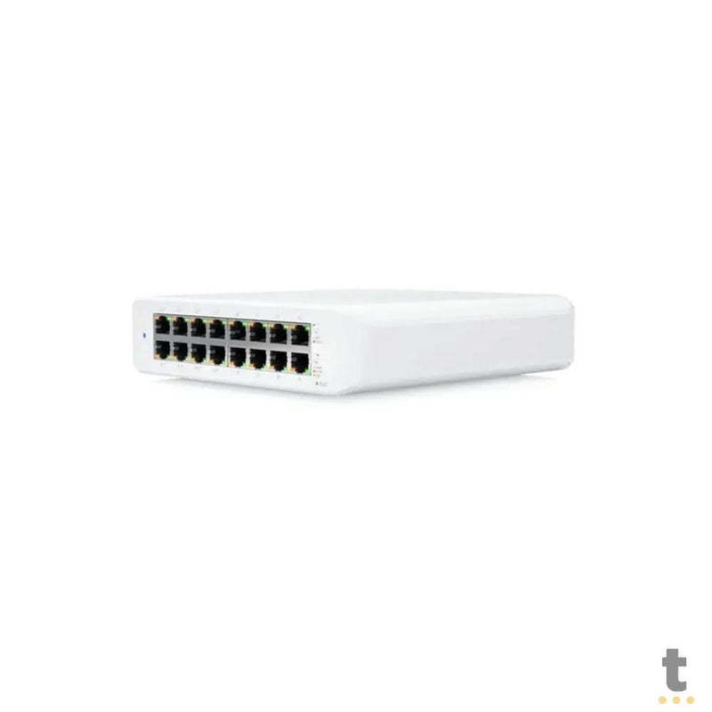 Switch 16 Portas (8 PoE+) Gigabit 10/100/1000 Unifi Gerenciavel - USW-Lite-16-PoE