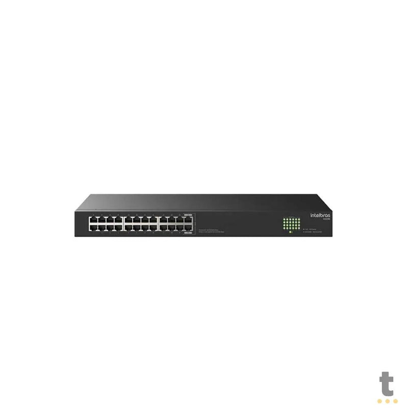 Switch 24 Portas Gigabit 10/100/1000 Mbps Intelbras S1124G - 4760115