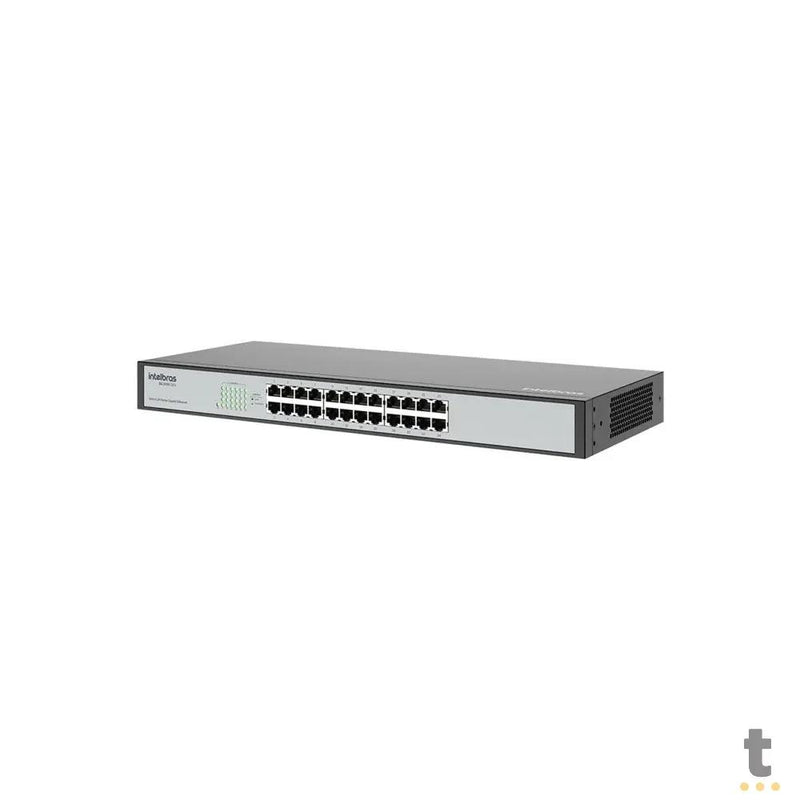 Switch 24 Portas Gigabit 10/100/1000 Mbps Intelbras SG 2400 QR+ - 4760022