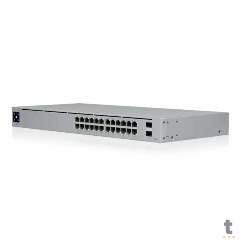 Switch 24 Portas Gigabit 10/100/1000 + 02 Sfp Ubiquiti Unifi Gerenciavel - USW-24-BR