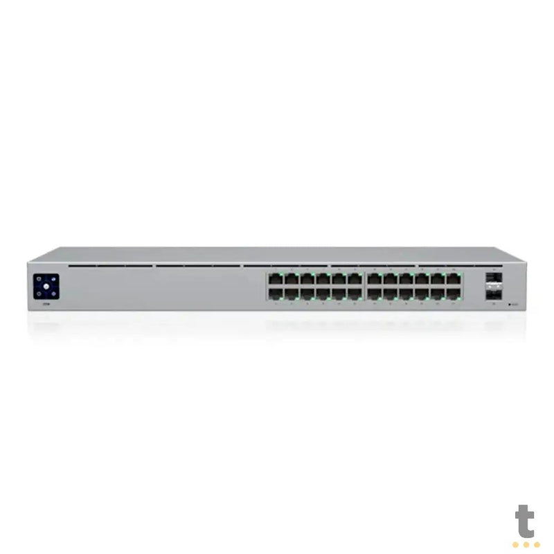 Switch 24 Portas Gigabit 10/100/1000 + 02 Sfp Ubiquiti Unifi Gerenciavel - USW-24-BR