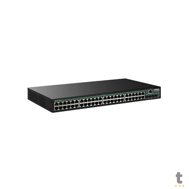 Switch 48 Portas Gigabit 10/100/1000 Mbps + 4 Gbic SFP Intelbras Gerenciavel - S2352G-B - 4760112